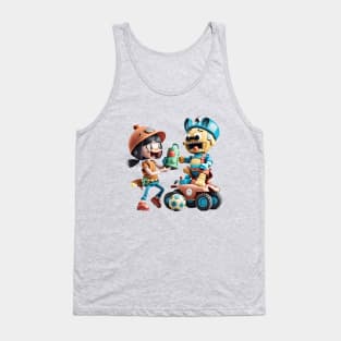 PLAYFUL DESIGN WITH TOYS Tank Top